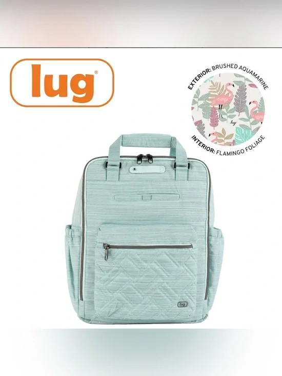 Lug Voyager Backpack NWT Brushed Aquamarine