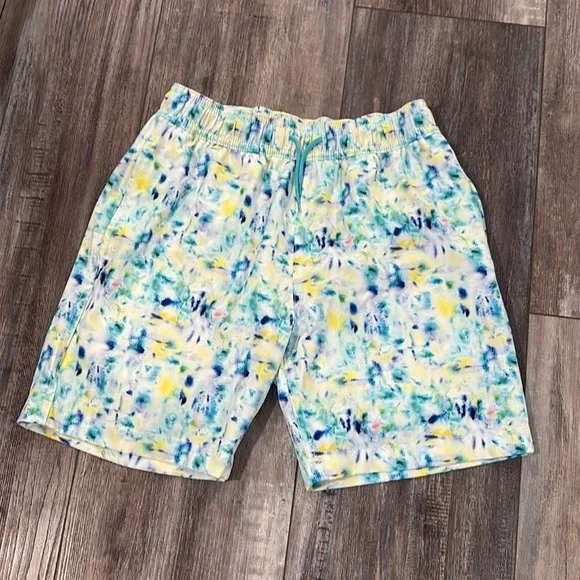 J. Crew Crewcuts Boys Splatter Swim Shorts size 14