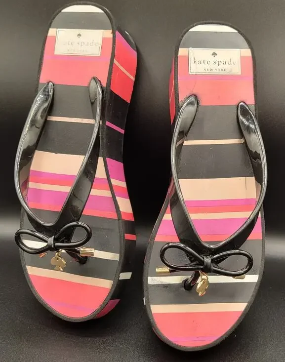 Kate Spade Wedge Sandals - Women's US 8