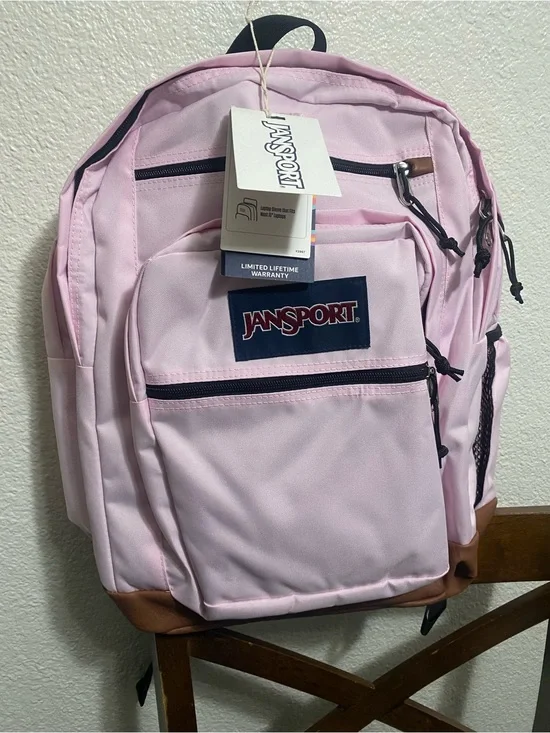 JanSport Classic Pink Backpack unisex