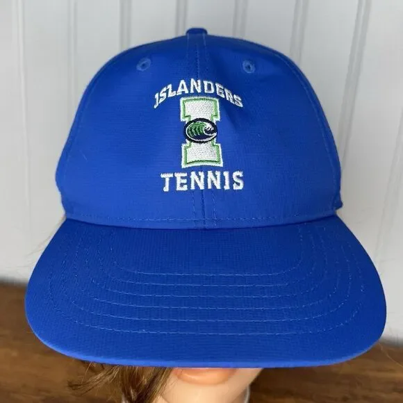 Islanders Tennis 16th NCAAs Hat Cap Rare Blue Outdoor Cap OS Adjustable