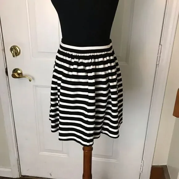 Kate Spade 164/14Y Black & White Skirt