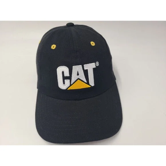 CAT Caterpillar Financial Valued Customer Adjustable Hat Cap Dad Men Women Black