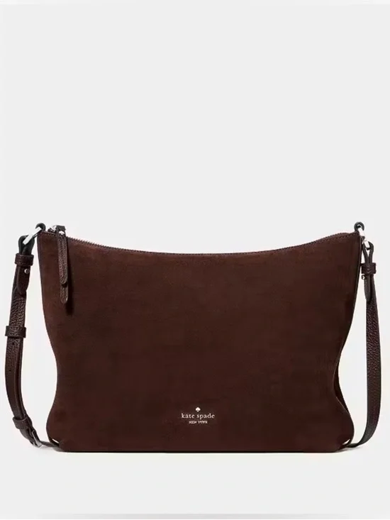 Kate Spade Lenox Large Crossbody Bag Hot Fudge