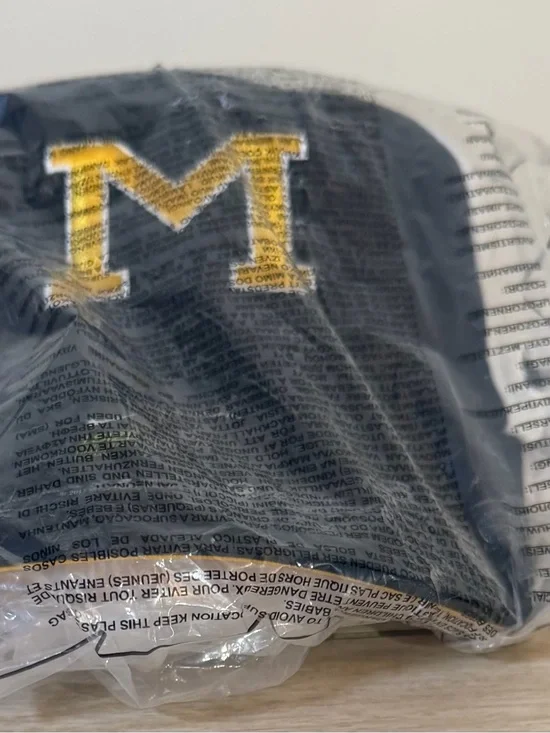 New University of MO hat with Gold 'M' Embroidery