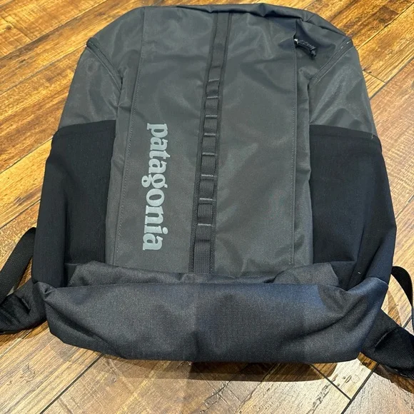Patagonia Black and Dark Gray Backpack
