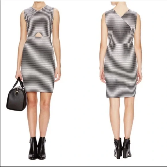 NWT Kate spade cut out pencil dress peach M