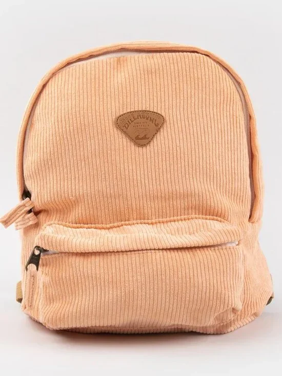 Billabong Pink Mini Mama Corduroy Backpack/NWT