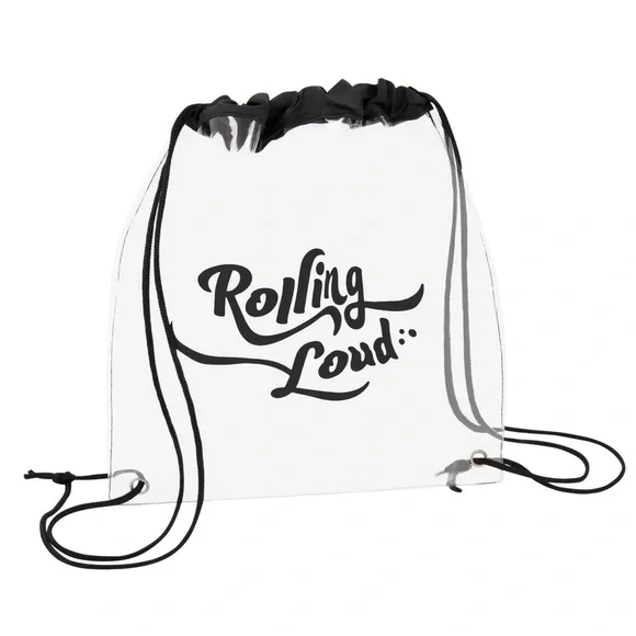 Rolling Loud | CLEAR BAG CINCHED BACK PACK - FESTIVAL APPROVED