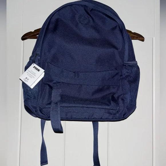 Pink Victoria's Secret Ivy Classic Canvas Quilted Puffer Backpack O/S NEW School