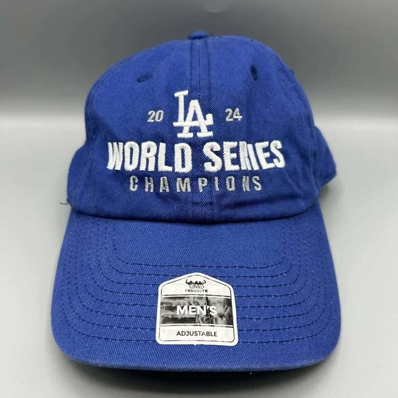 Los‎ Angeles LA Dodgers Hat Men Blue MLB Fan Favorite Strap Back Cap Cotton New