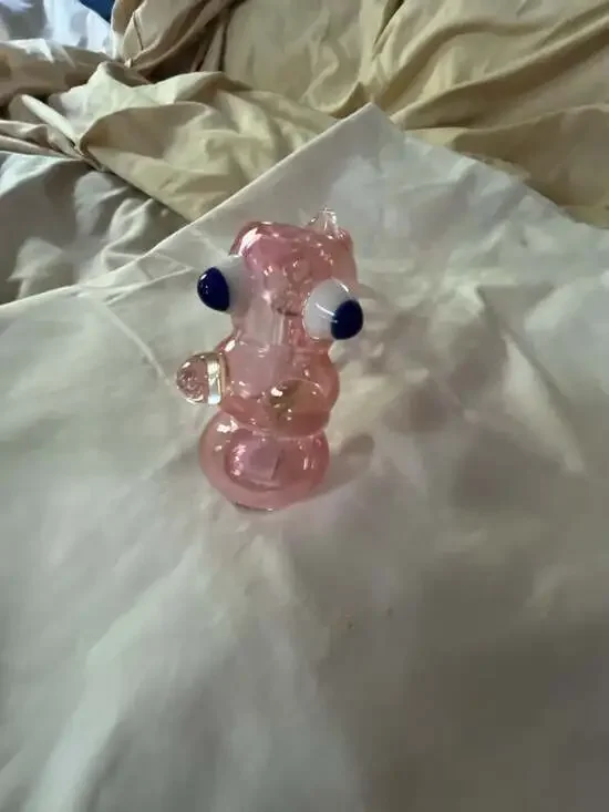 T Tree Glass Ruffer Character Heady Glass Piece  with Milli Eyes