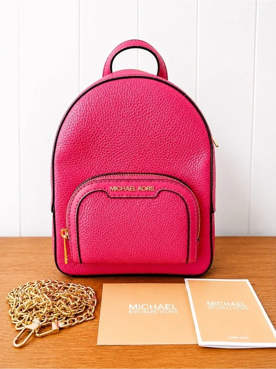 NEW Michael Kors Pink Mini Backpack