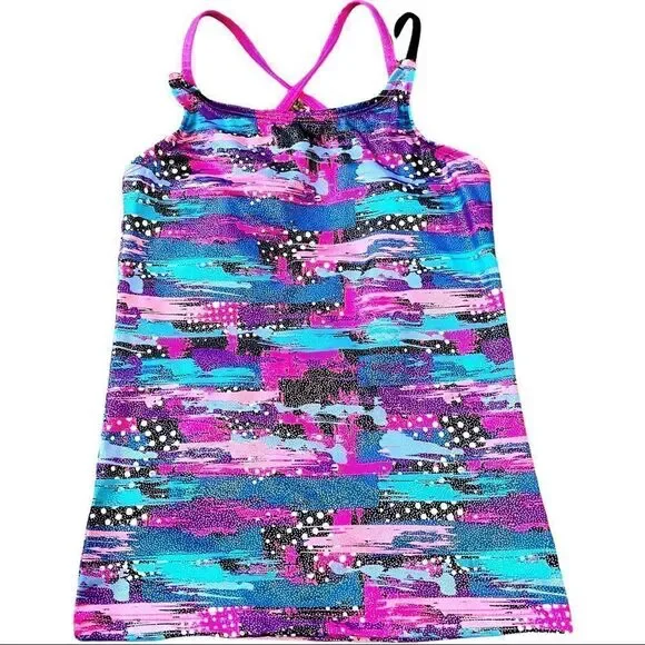 freestyle by Danskin Kids Swimwear Top Sz 7/8