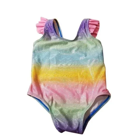 Joe Boxer rainbow swimsuit 18 month