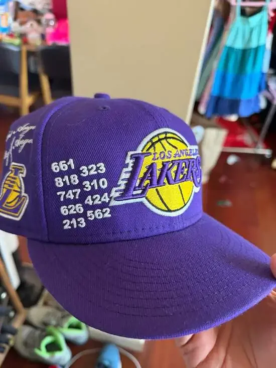 New Era Los Angeles Lakers 'Local' 59FIFTY Fitted Hat