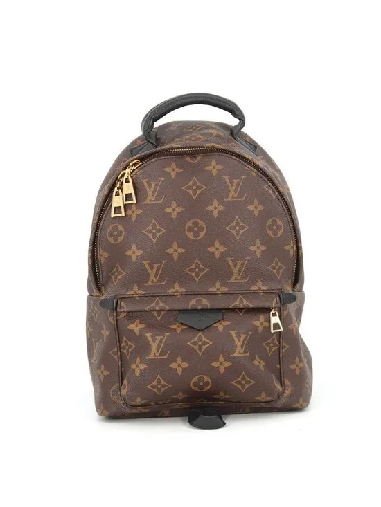 Louis Vuitton Backpack Monogram Palm Springs PM Black