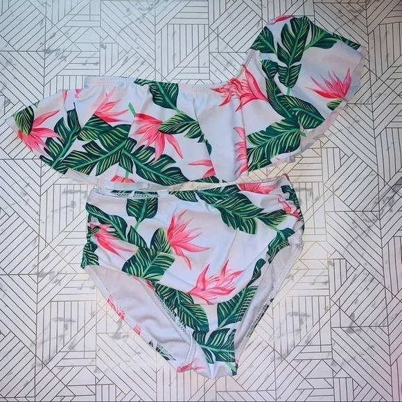 Floral Girl’s Two Piece