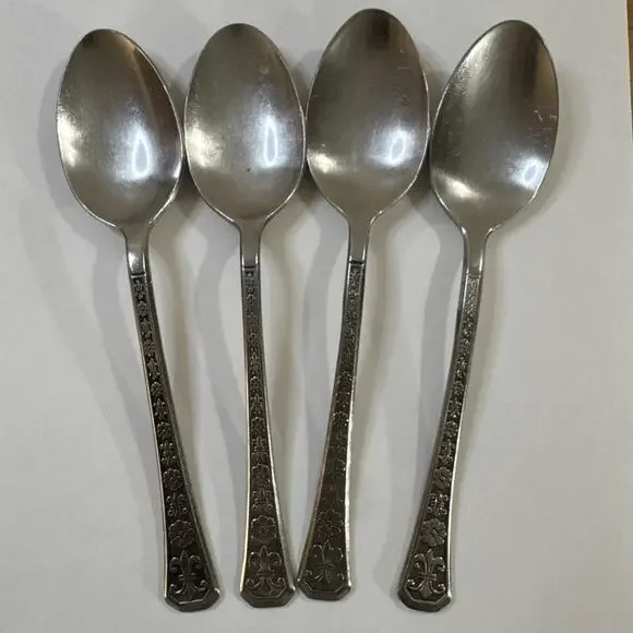 4 Tablespoons - Vintage Interpur Florenz 1960s - Stainless Flatware