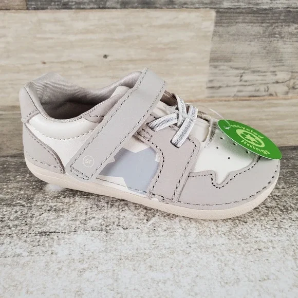 Stride Rite SM Waverly Girls Infant Shoes Sz 6 Wide Leather Lace-Up Sneaker