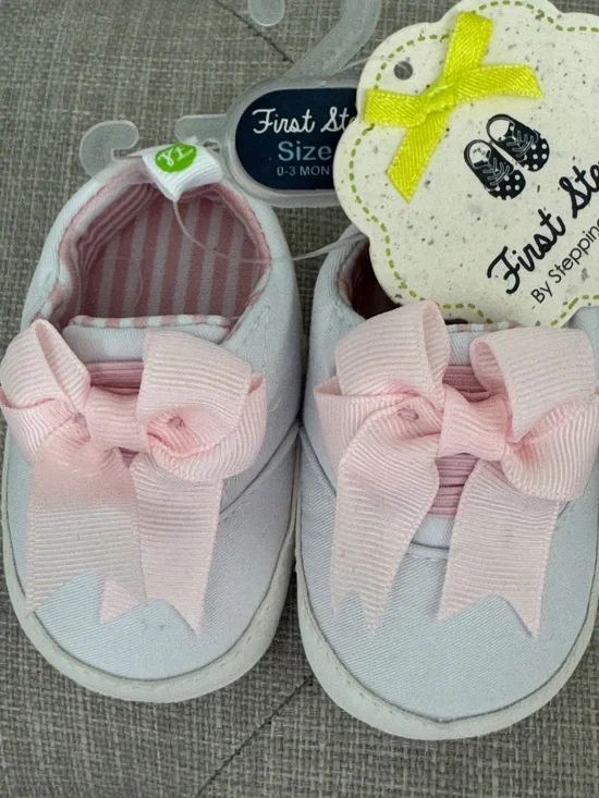New First Steps Baby Shoe Bundle (Size 1: 0-3 Months)