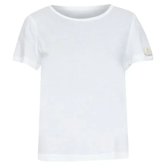 Chanel Cotton Pearl Ribbon Tshirt