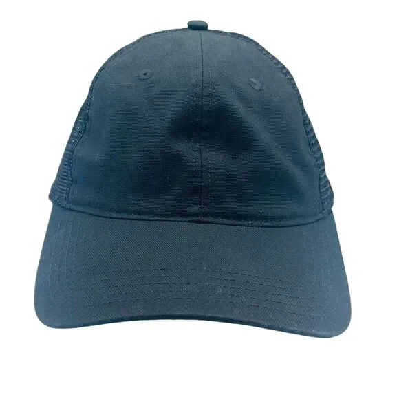 Carhartt Force Black Logo Mesh Trucker Hat Cap Snapback Mesh Back