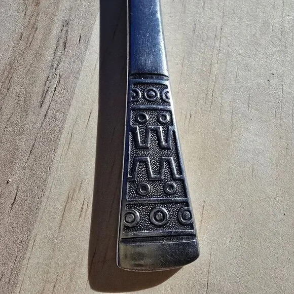 IIC Imperial Korea IM44 Aztec Black Accent‎ Dots Dinner Knive 8