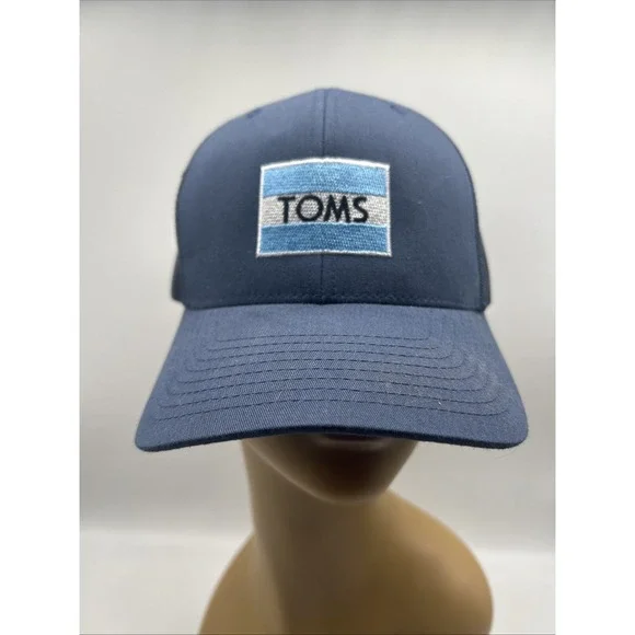 Toms Hat Cap Adults OS Trucker‎ Mesh Snapback Baseball Logo