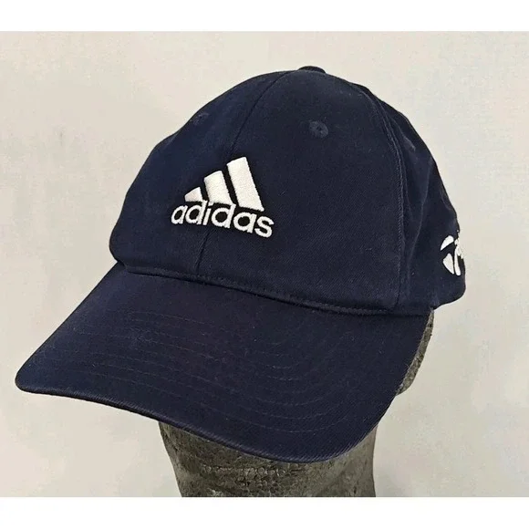 Adidas‎ x TaylorMade Mens Flex Fit Tour R7 Fitted Golf Hat Cap S/M Blue Golfing