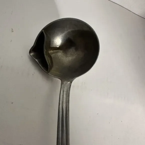 WESTMARK Fat Off Silver Aluminum Ladle‎ Fat Skimmer Spoon Fett-Weg Germany 11