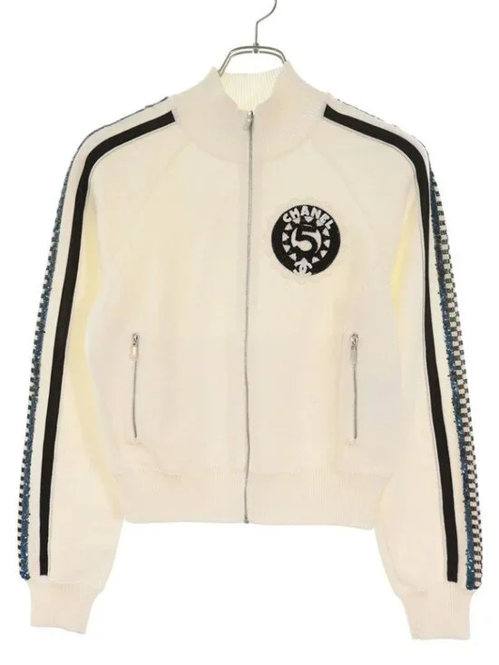 Chanel CC Logo Jacket with Patch 38
