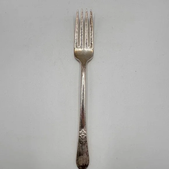 1847 Rogers Bros Adoration Silverplate Dinner Fork Vintage International Silver