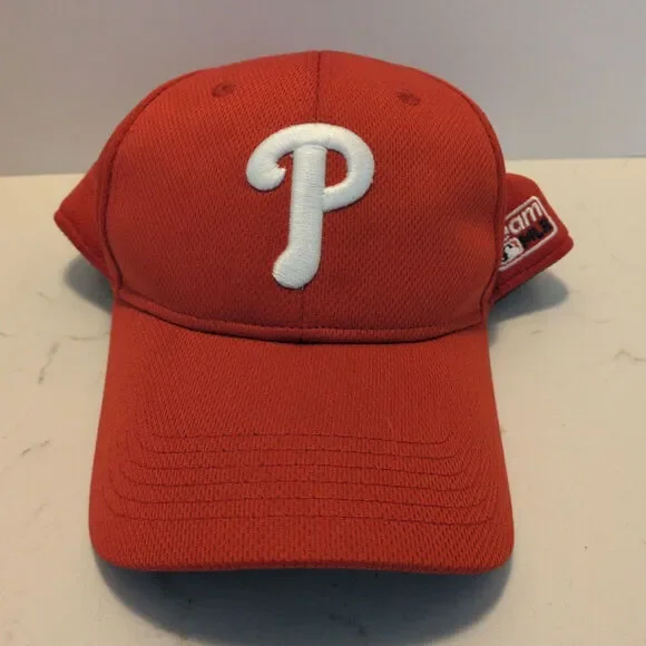 Philadelphia Phillies MLB Baseball Hat Cap OC Sports Red Adjustable Strap Back