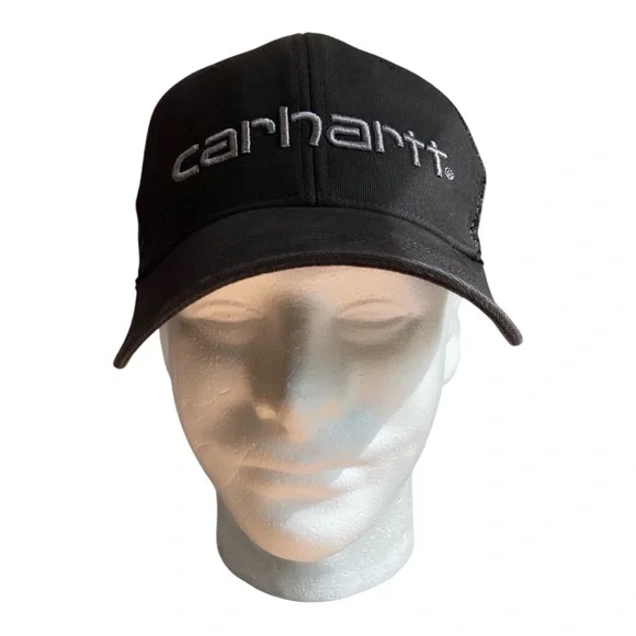Carhartt Mens Dunmore Mesh Back Cap Black One Size EUC