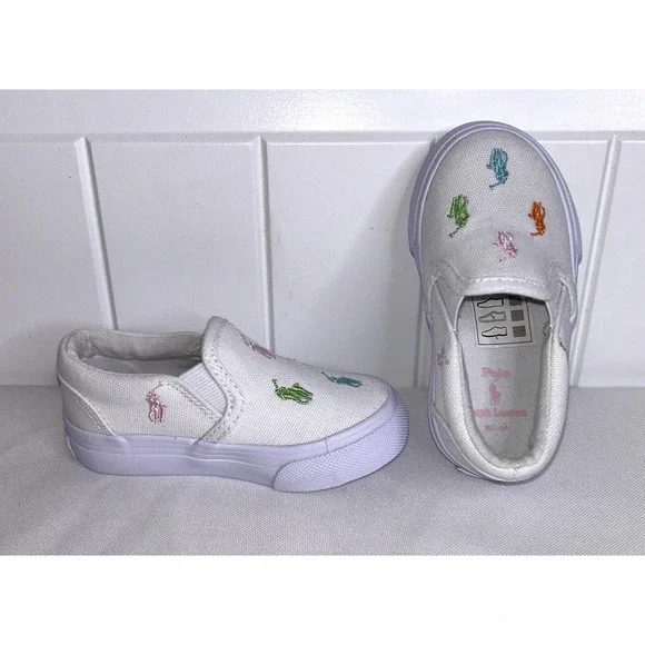 Polo Keaton Slip On Infant/Toddler Shoes Size 5
