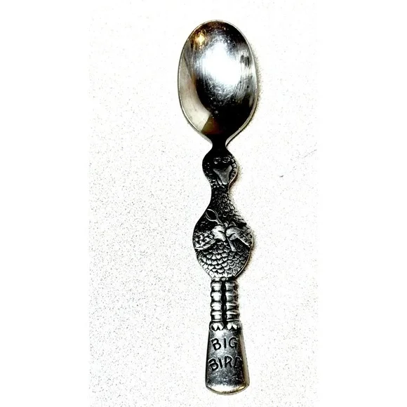 Vintage Gorham Big Bird Spoon Sesame Street Muppets Flatware Child‎ Japan 5 5/8