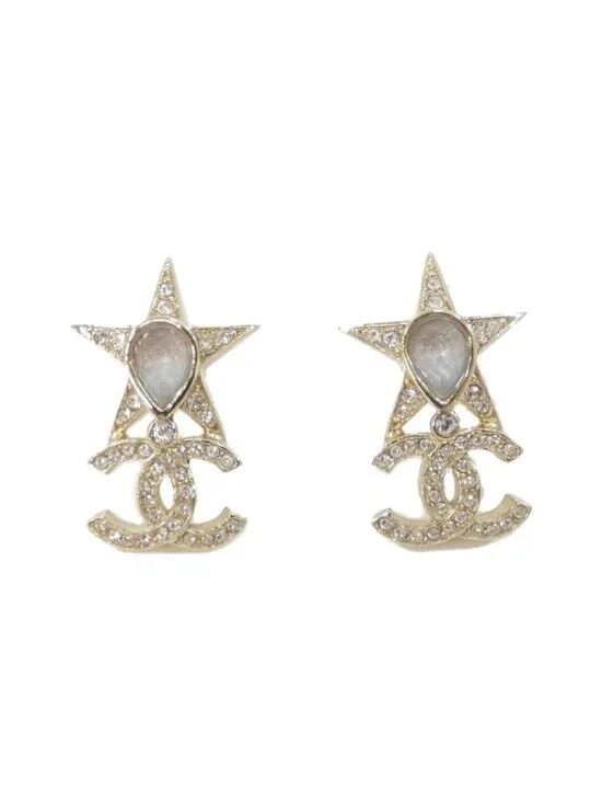 Chanel Earrings Gold