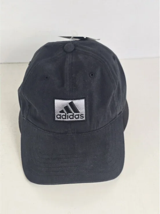 Adidas Hat Cap Black Climalite Strap Back Adjustable Jogging Running NWT