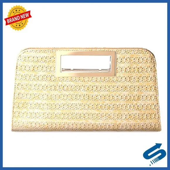 Vegan Leather Clutch Crossbody Shoulder Bag Elegant Evening Party Wedding
