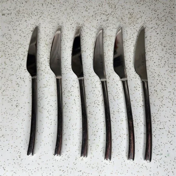 JA Henckels Zwilling Opus Stainless Steel Flatware Dinner Knives 9