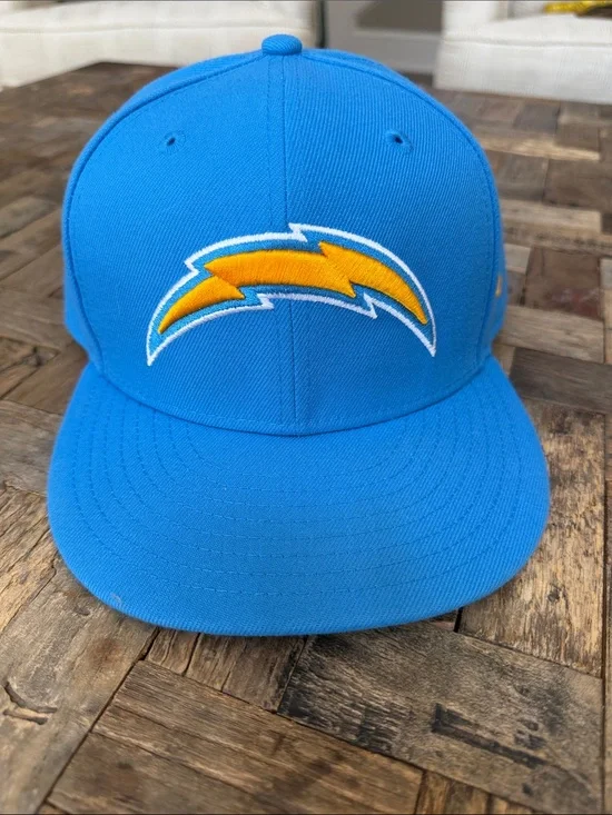New Era Los Angeles Chargers SnapBack Hat Blue & Yellow