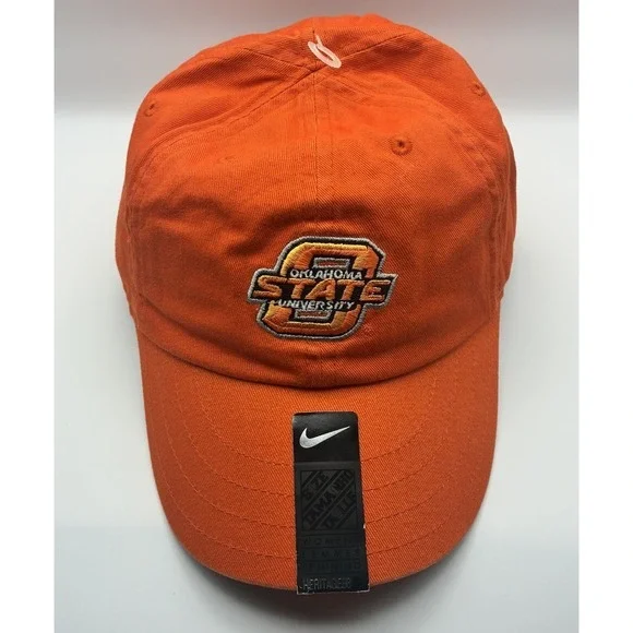 Nike Oklahoma State Baseball Hat  Heritage 86 Orange OSU‎ Trucker Cap Hat New