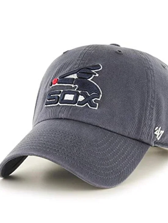 47 Chicago White Sox Cooperstown Clean up Hat Baseball Cap - Vintage Navy