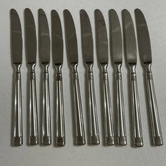 J.A. Henckels International Savant Stainless Steel Serrated Dinner Knives 10 pc