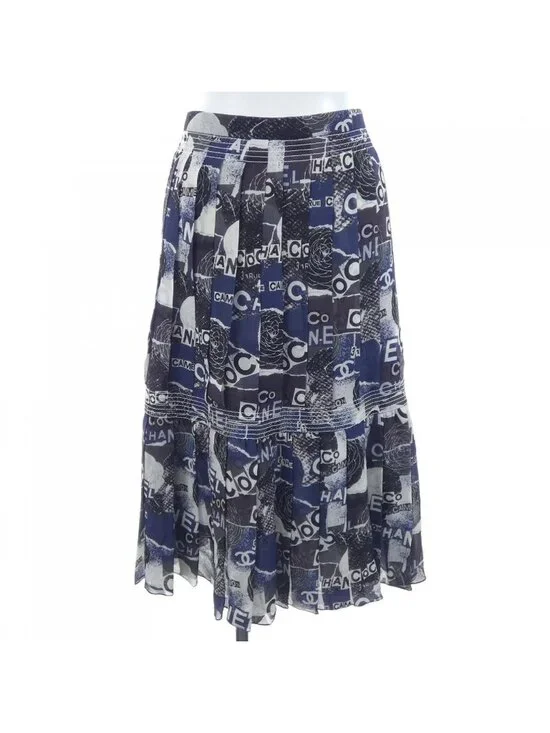 Chanel Skirt Navy