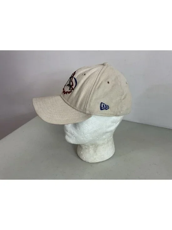 Vintage Tan Colorado Avalanche Hockey Cap Hat Made USA One Size