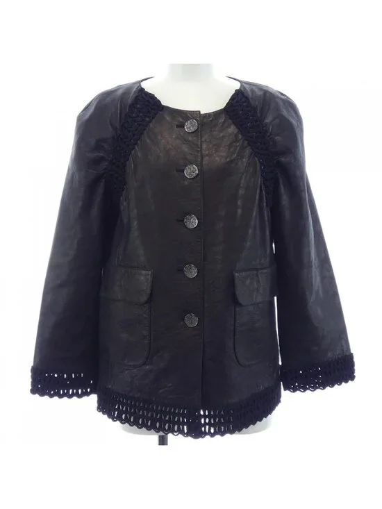 Chanel 17c Leather Jacket