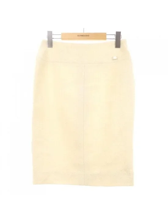 Chanel Vintage Skirt White
