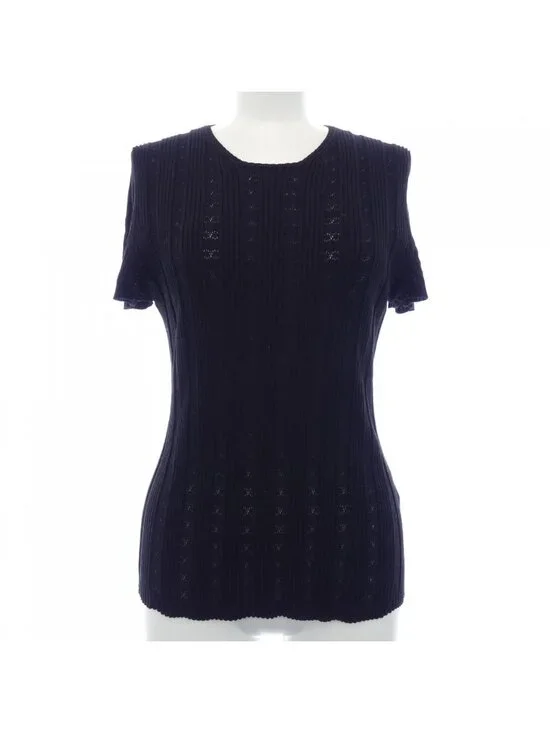 Chanel Knit Sweater Black